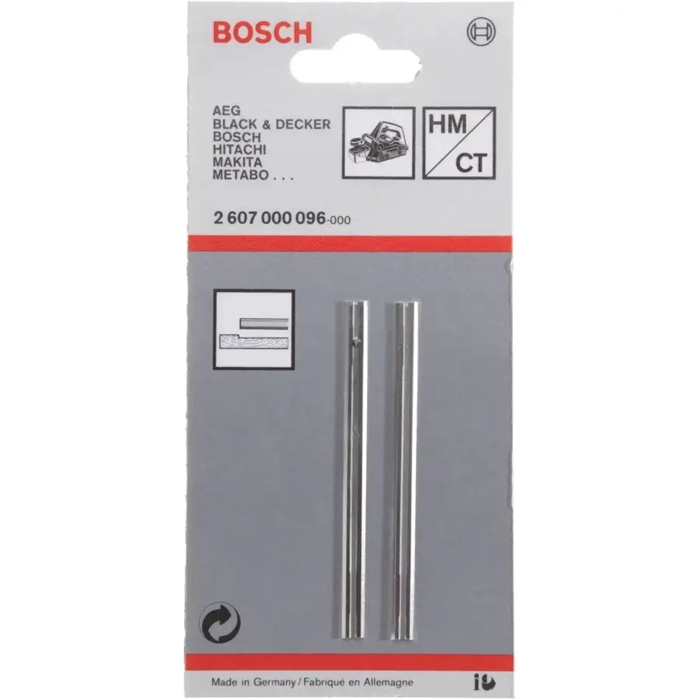 Ножи для электрорубанка 82 мм 2шт. BOSCH 2607000096