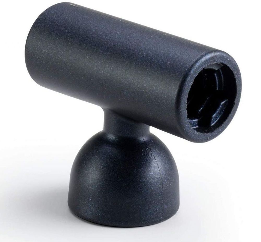 Черная насадка-мастурбатор на вибратор Doxy