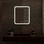 Зеркало MIXLINE "Стив-2" 600*700 (ШВ) сенсорный выключатель, светодиодная подсветка + подогрев