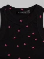 Летний кроп топ трикотажный детский