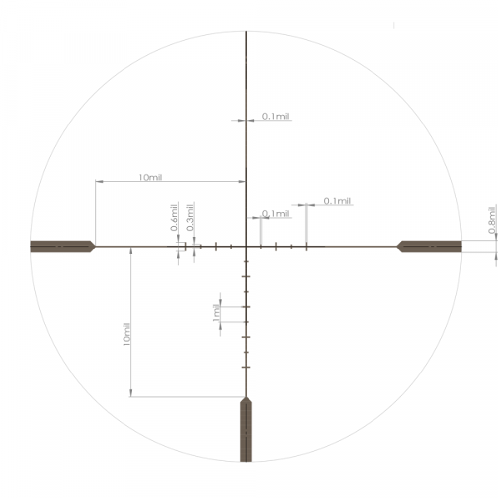 Artelv CRS Fiber 1-10x28 SFP 34мм
