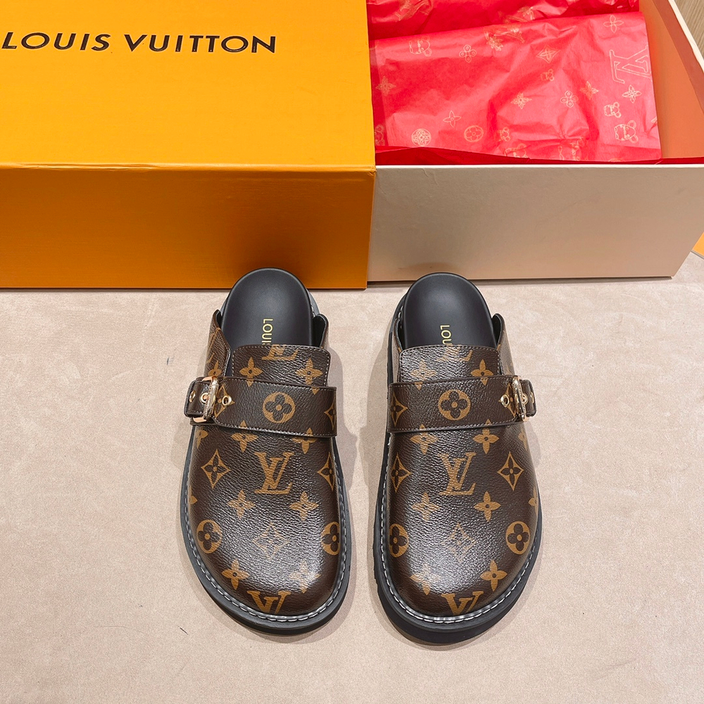 Louis Vuitton Cosy Flat Comfort Clogs