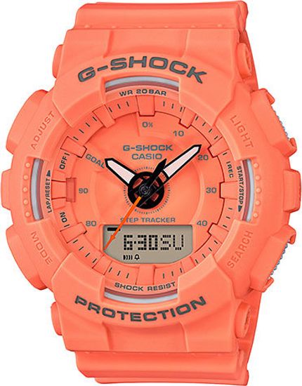 Наручные часы Casio G-SHOCK GMA-S130VC-4A с шагомером