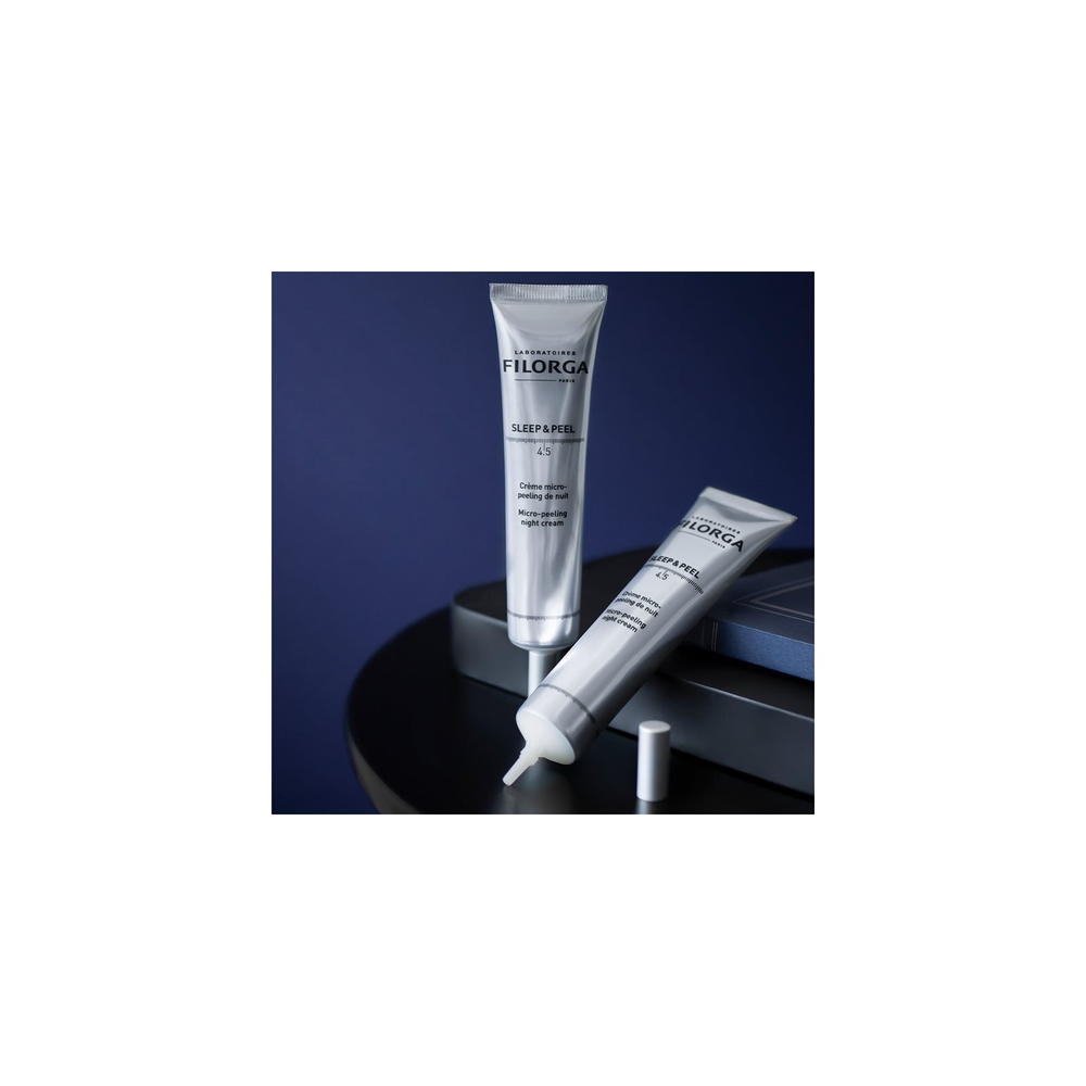 FILORGA SLEEP & PEEL 4.5 - восстанавливающий ночной крем с AHA /   40  ml  / GTIN 3540550000428