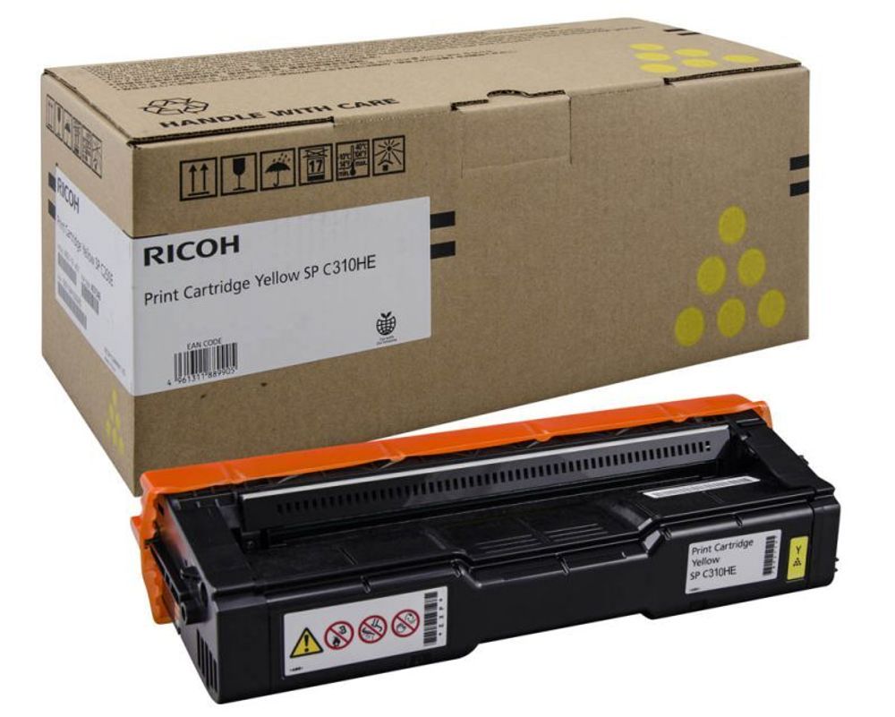 Принт-картридж тип SPC310HE желтый Ricoh SP C231/C232/C311/C312/C320/C242 (406482/407635)