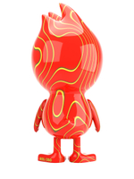 TUD TOY The Ugly Duck x Chupa Chups СТАТУЭТКА ДЕКОРАТИВНАЯ КРАСНАЯ, M