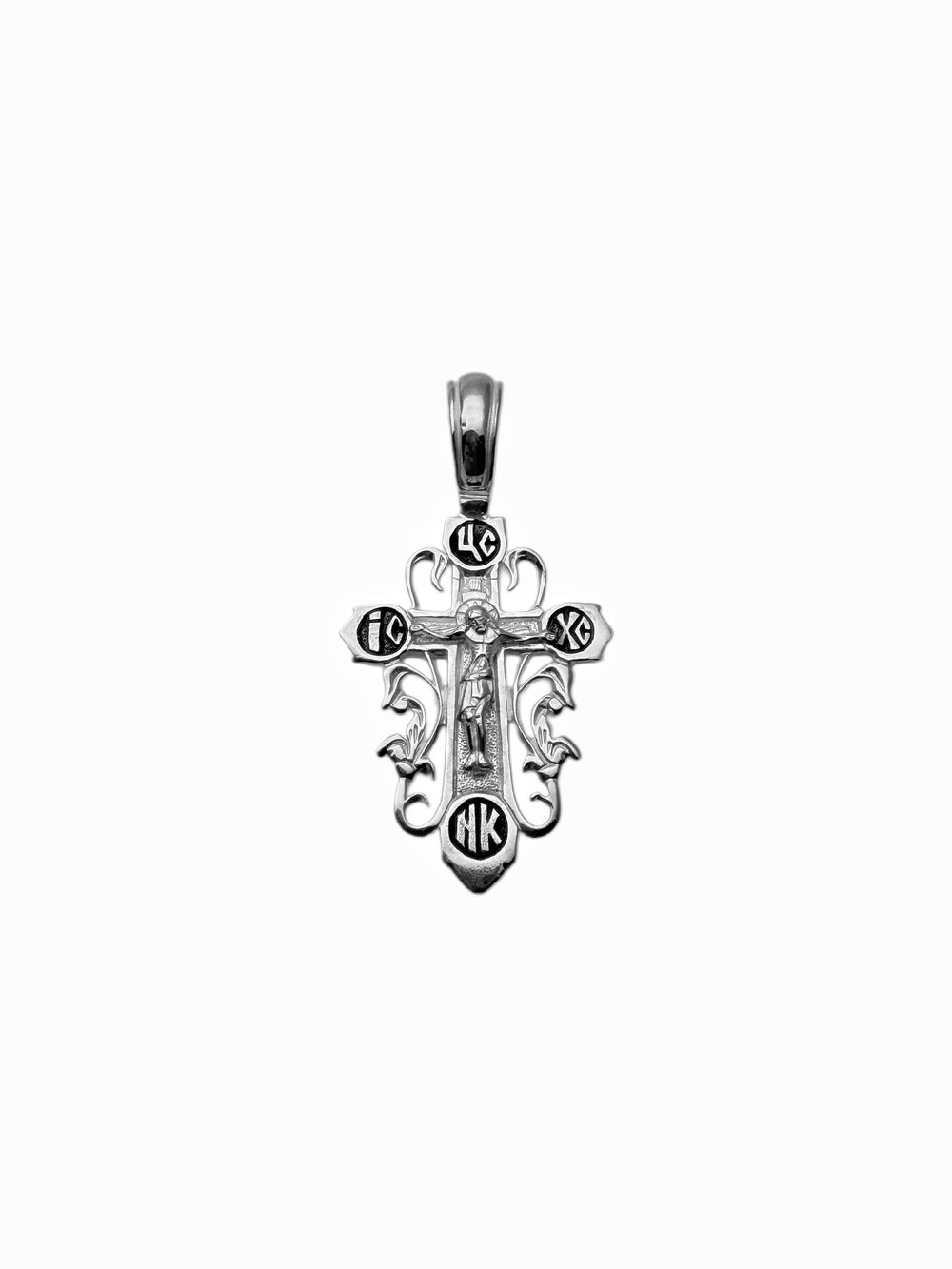 Крест из серебра/Чернение