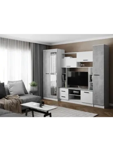 Стенка Соло белый Микон