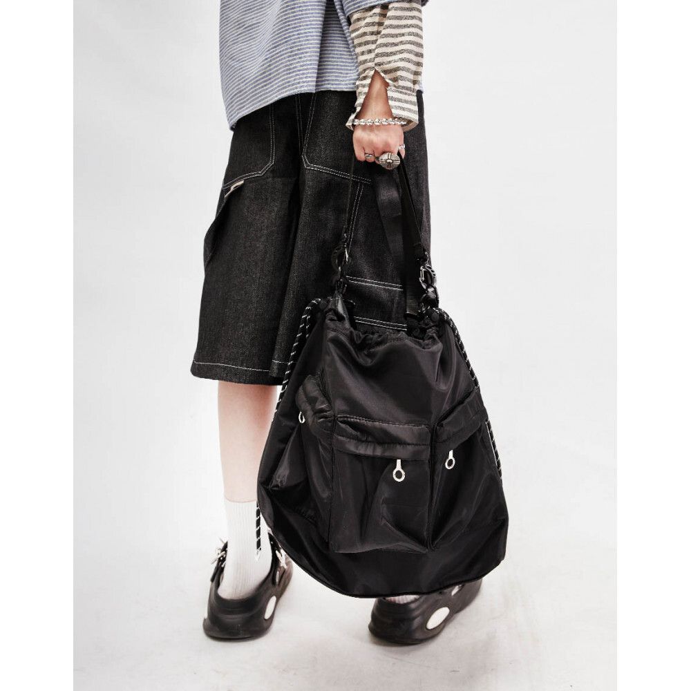 Сумка SoWhat? кросс-боди черная