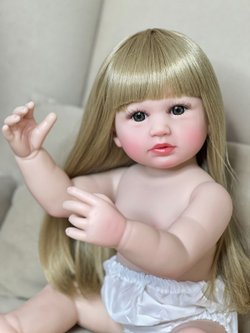 Кукла Реборн виниловая 55см без одежды (FA-272AW)