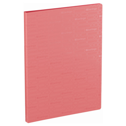 Папка с 30 вкладышами Berlingo "Your Way" А4, 17мм, 600мкм, коралловая, с внутр. карманом