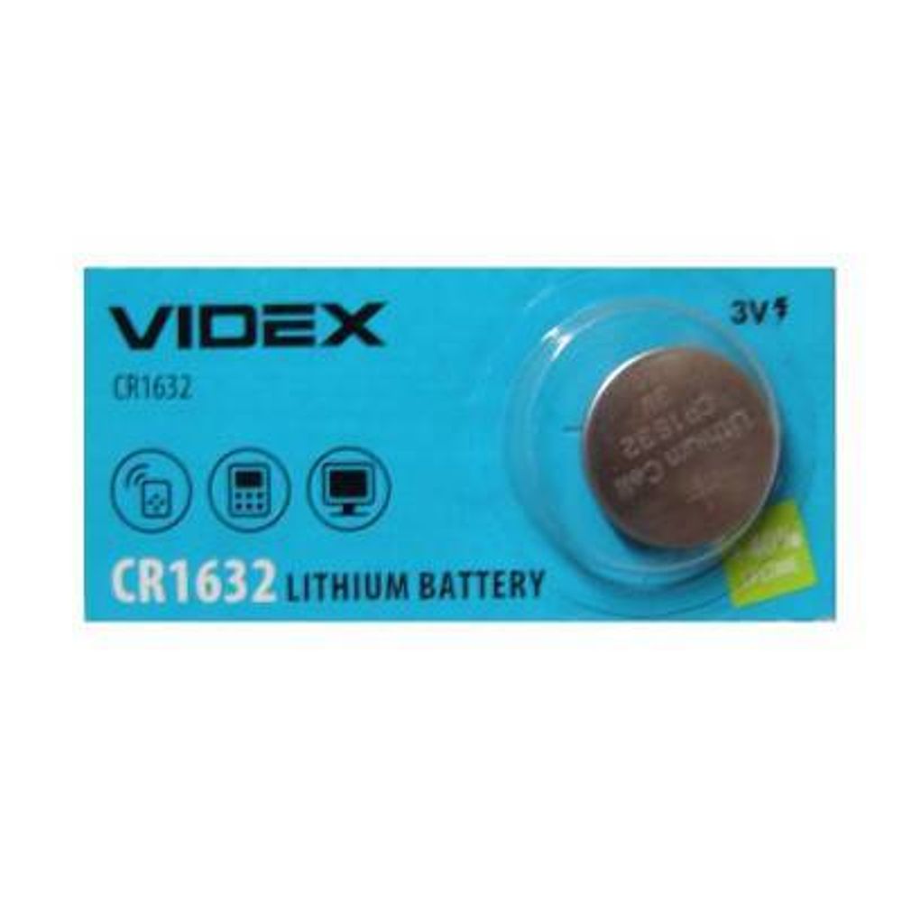 Батарейки CR 1632 videx