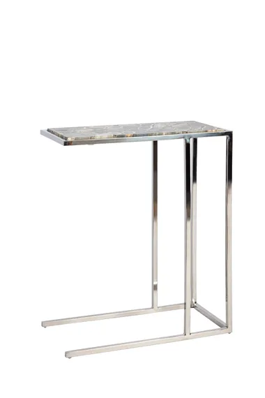 Кофейный столик Black Agate silver L