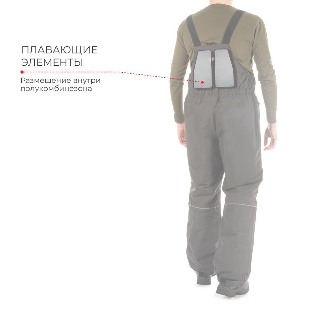 Костюм- поплавок зимний «RESCUER II NEW -45» HARDGUARD махагон