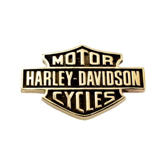 Harley Davidson эмблема вид спереди.