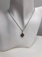 Колье Swarovski с двухцветным клевером