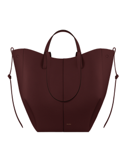 POLENE СУМКА CYME TOTE, ВИШНЕВЫЙ