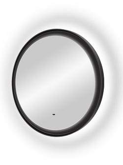 Зеркало "Planet Black Led" D 700 с бесконтактным сенсором