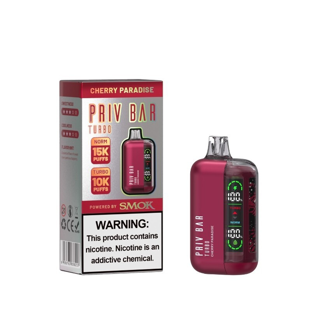 SMOK Spaceman Ultra Turbo Вишнёвый рай 15000 купить в Москве с доставкой по России