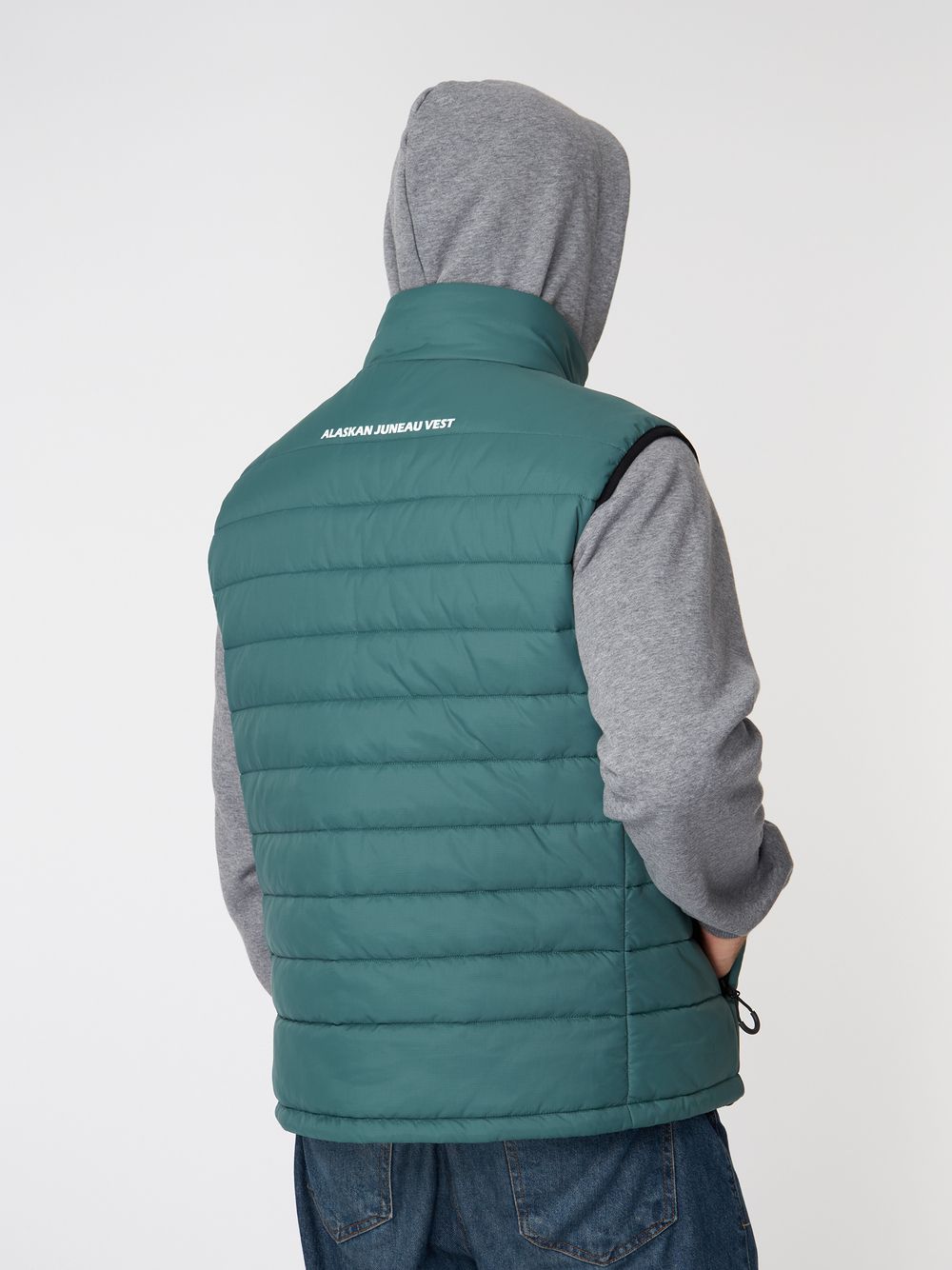 Жилет Alaskan Juneau Vest Green  M утепл.стеганый