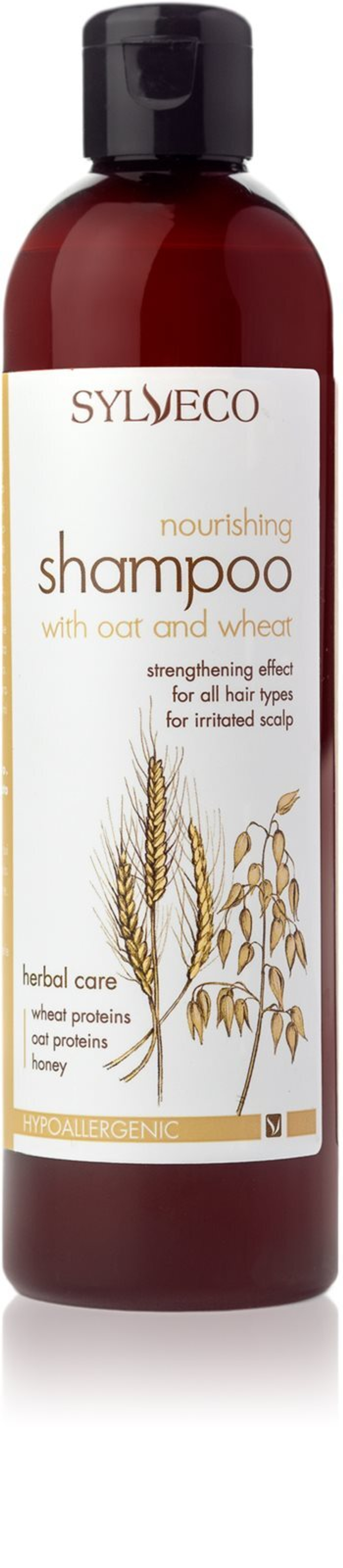 Sylveco Hair Care - Регенерирующий шампунь из пшеницы и овса. /   300  ml  / GTIN 5902249013269