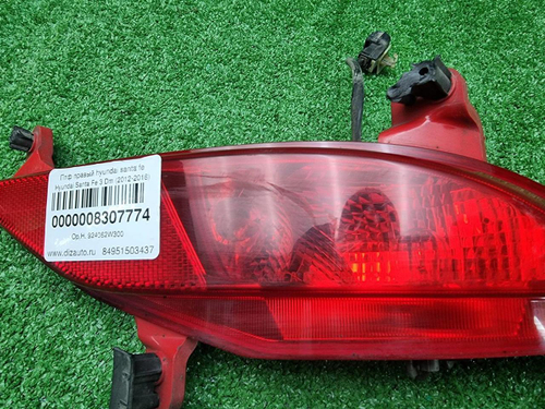 ПТФ правый Hyundai Santa fe 3 (2012-2016)