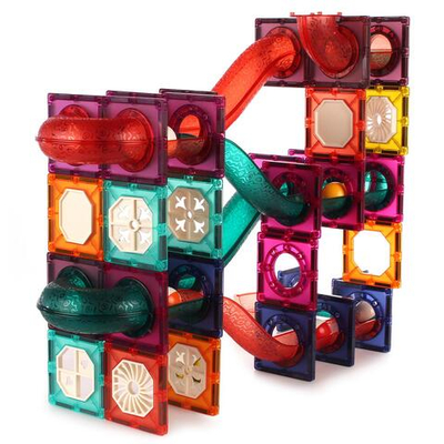 Конструктор магнитный 111эл., коробка S-C020