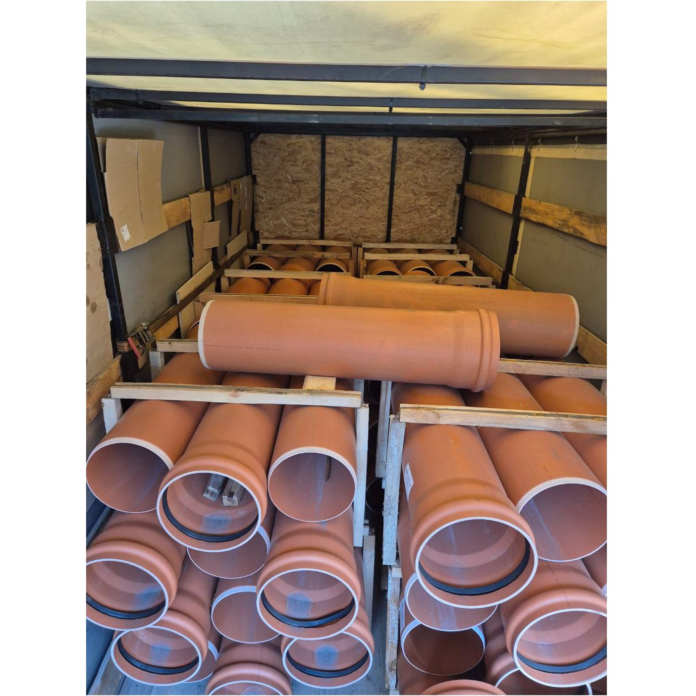 Отправка Труб для наружной канализации