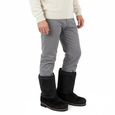 Унты мужские укороченные из меха нерпы