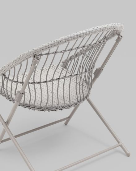 Комплект складной мебели для сада Soley светло-серый