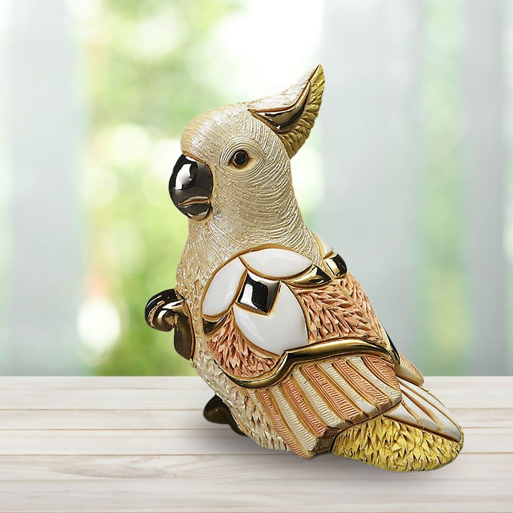 De Rosa Rinconada Статуэтка керамическая Какаду