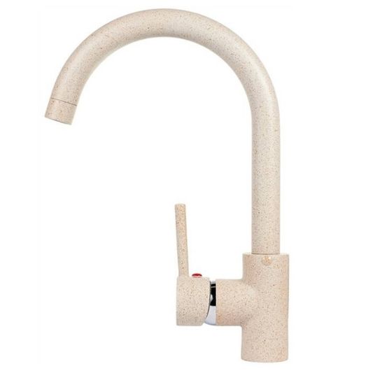 Смеситель Weissgauff Fabio granit серый беж