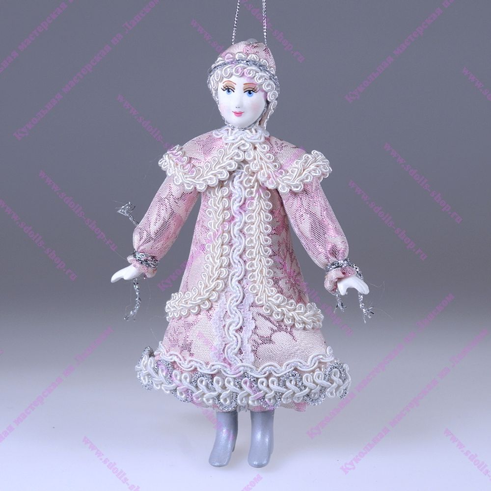 Ёлочная игрушка Девочка Снегурочка