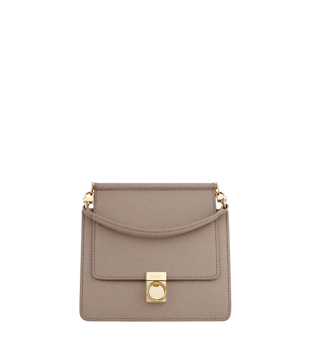 POLENE СУМКА NUMERO SEPT MINI, ТЕМНО-СЕРЫЙ