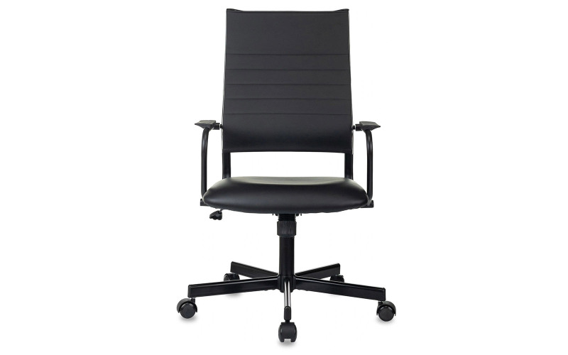 Кресло офисное для руководителя CH Balance черный экокожа