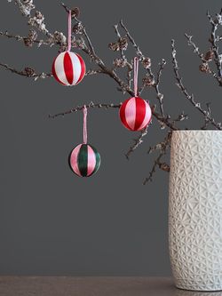 Набор елочных украшений Circus из коллекции New Year Essential, 3 шт.