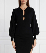 Хлопковый свитер Pinko - черный(101848 A15S)