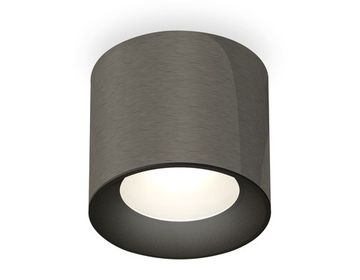 Накладной точечный светильник XS7403003 DCH/SBK GU5.3 черный хром/черный песок Techno Spot Ambrella