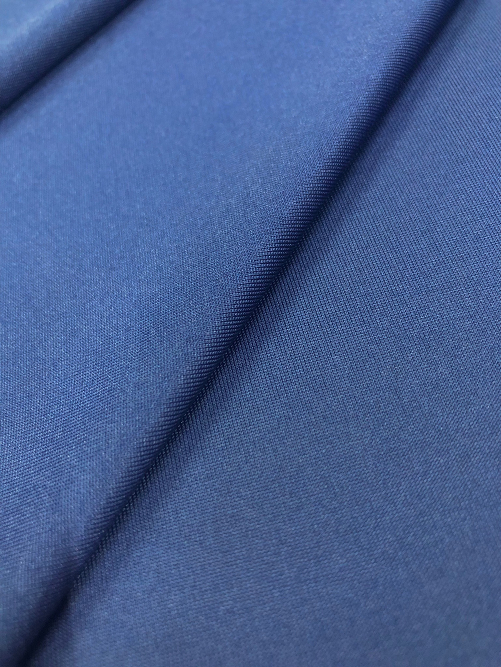 Ткань Трикотаж Масло , темно синий, арт. 327805
