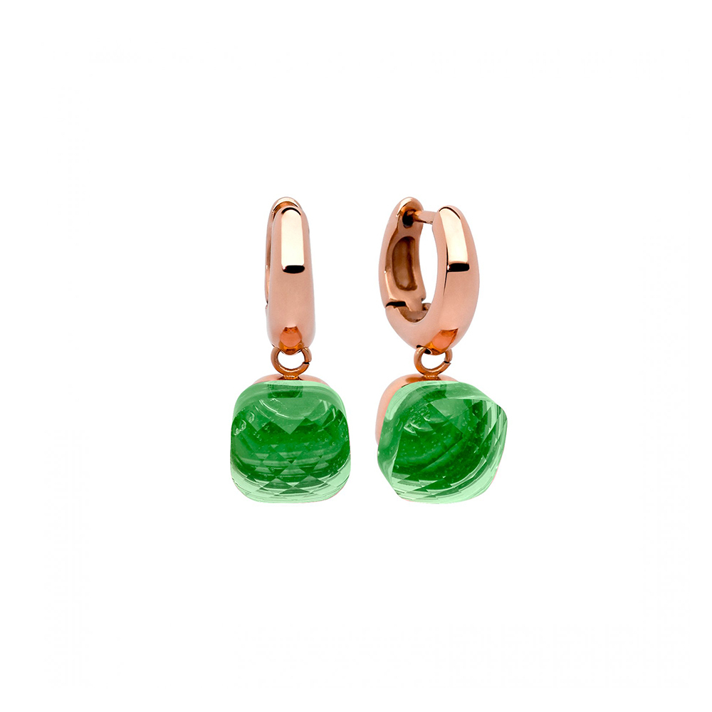 Серьги Qudo Firenze peridot 300161 G/RG