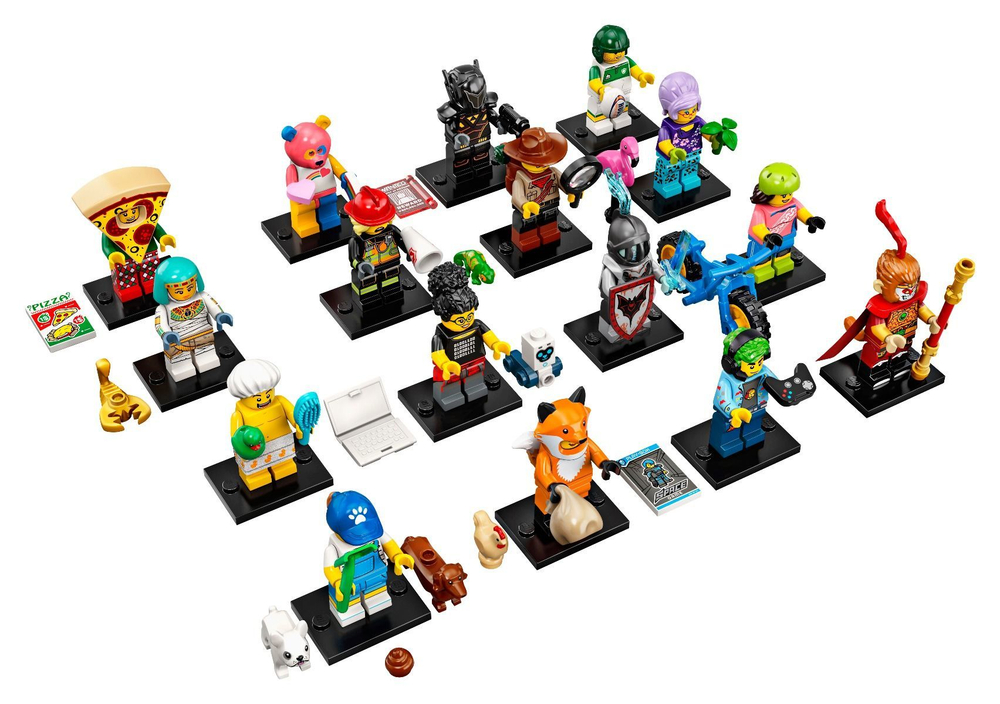 LEGO Minifigures: Серия 19, 71025 — Minifigure, Series 19 (1 Random Complete Minifigure Set) — Лего Минифигурки