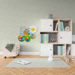 Игровой стенд Календарь наблюдений с термометром 298