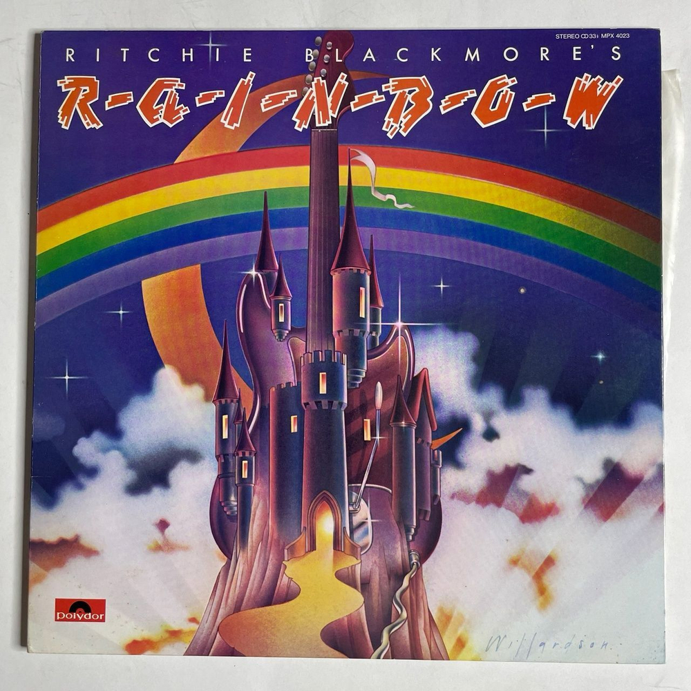 Винтажная виниловая пластинка LP Ritchie Blackmore Rainbow (Japan 1980) (No Obi) The Temple Of The King
