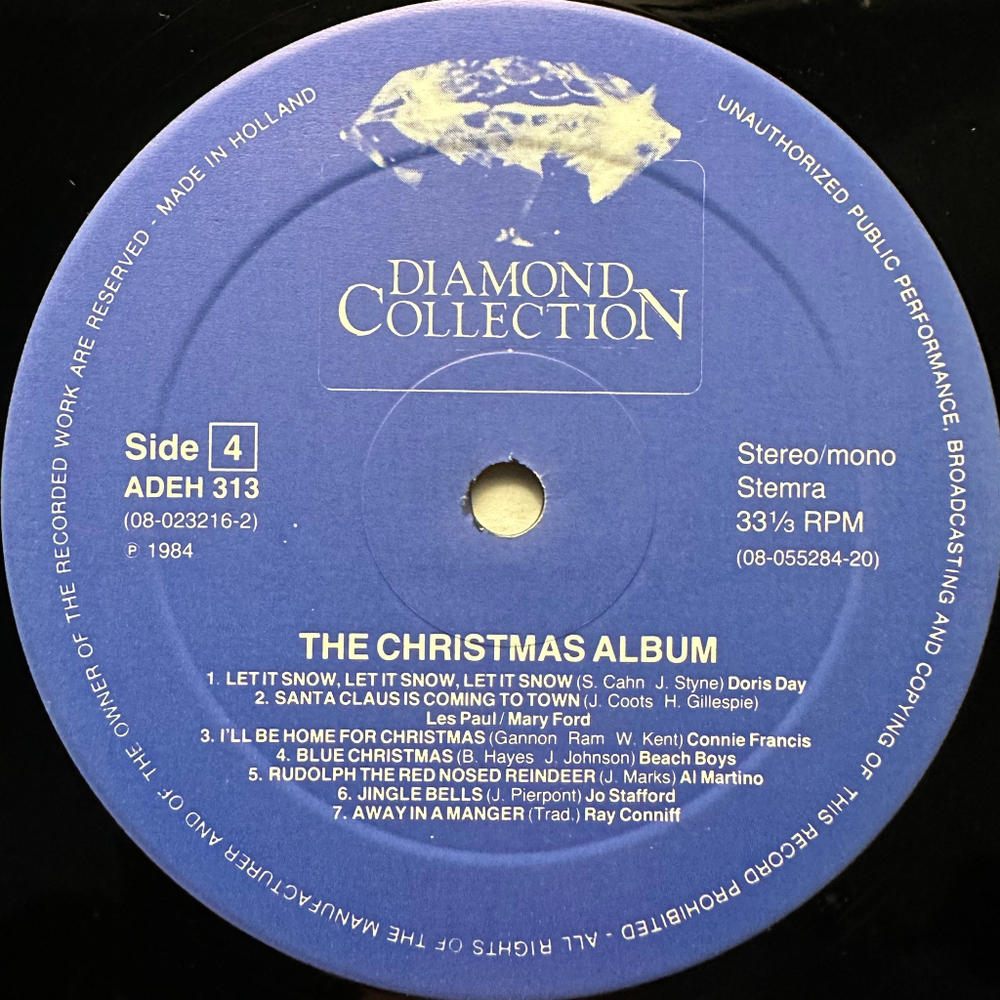 Сборник The Christmas Album 2LP (Голландия 1984г.)