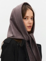 Косынка плотная замшевая