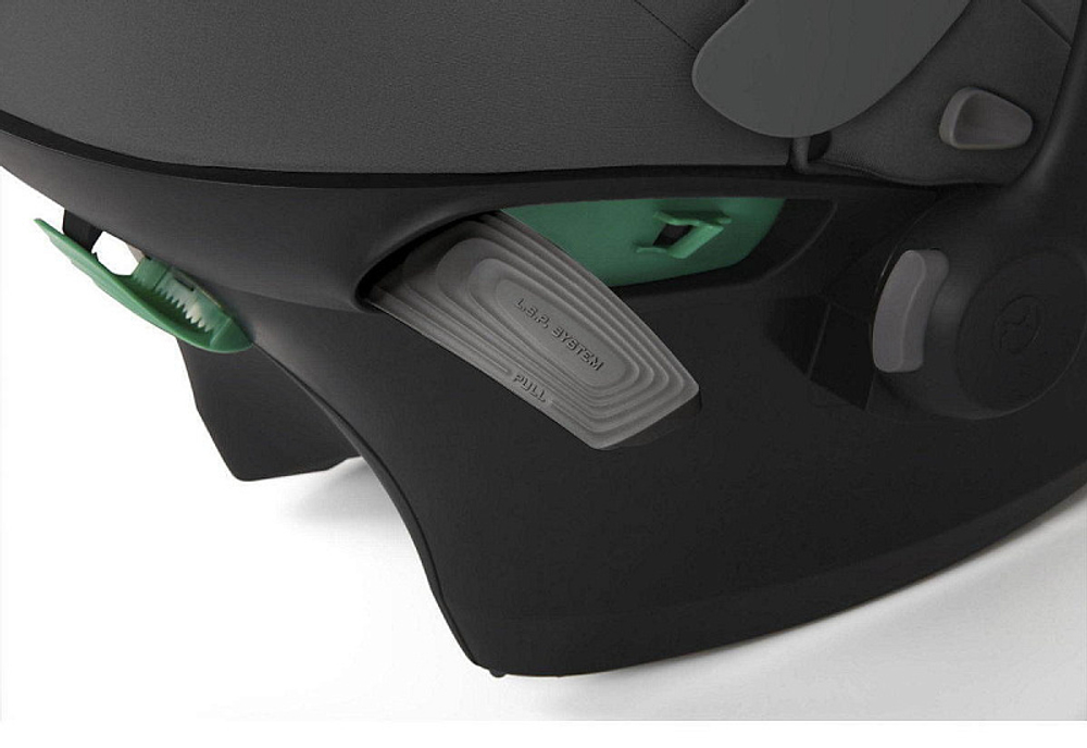 Коляска Cybex Balios S Lux TPE complete Aton S2 Lava Grey 3 в 1 Chocolate Brown с дождевиками