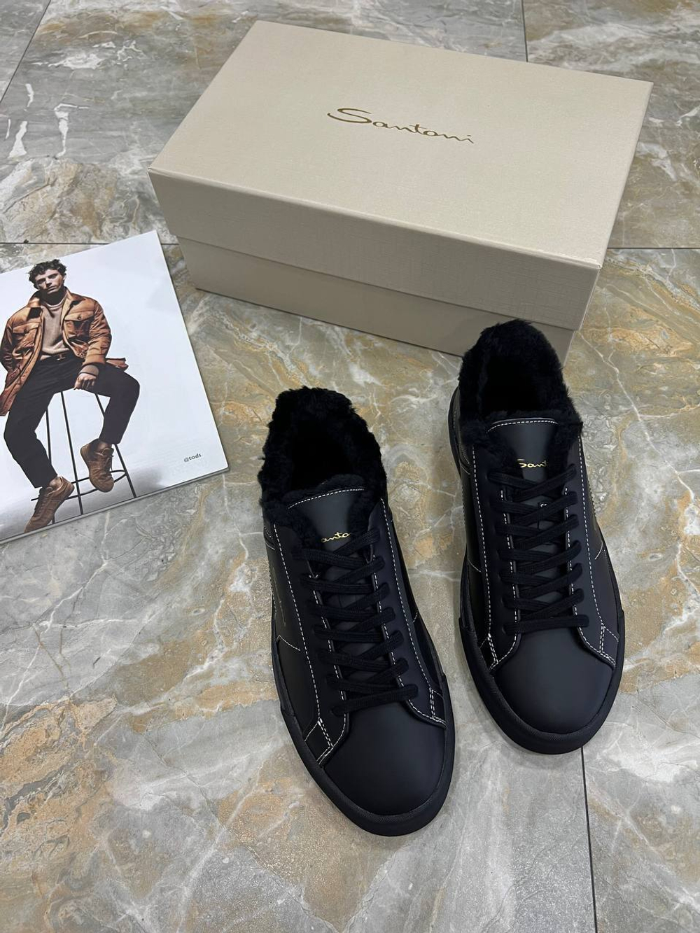 Кеды Santoni