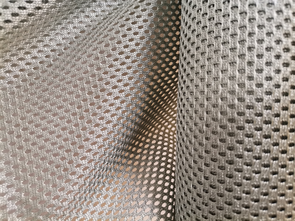 Сетка однослойная натяжная Grey Metallic