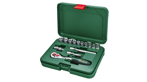 Набор торцевых головок 1/4" 14 предметов BOSCH 1600A02BY0