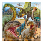 Пазл Динозавры в рамке 80 дет.